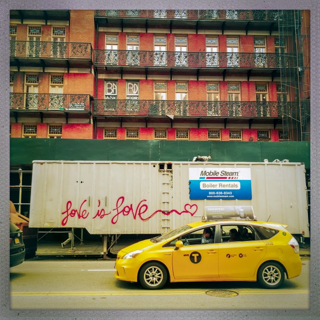 LOVE CITY. West 23rd Street. 1:43pm