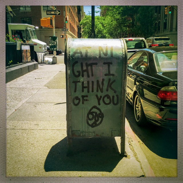 LOVE CITY. West 10th Street . 12:15pm