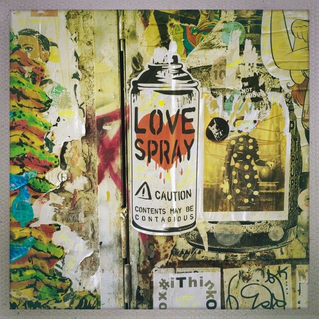 LOVE CITY. West 22nd Street. 7:39am.