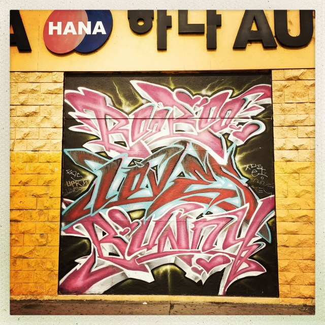 LOVE CITY. Beverly Boulevard. 12:42pm.