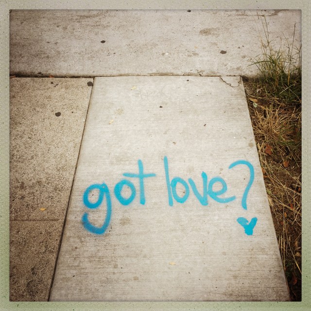 LOVE CITY. 661 Imperial Street. 3:35pm.