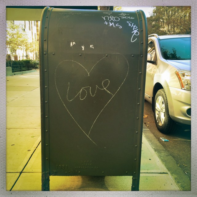LOVE CITY. West 23rd Street. 12:17pm.