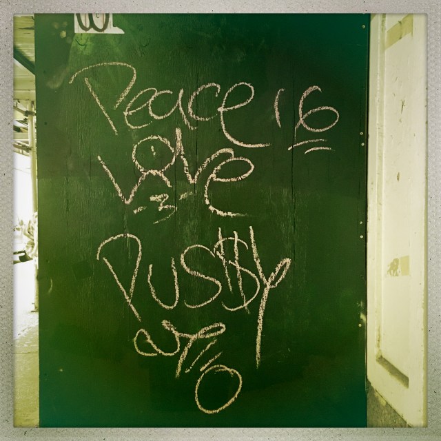 LOVE CITY. West 23rd Street. 1:43pm.