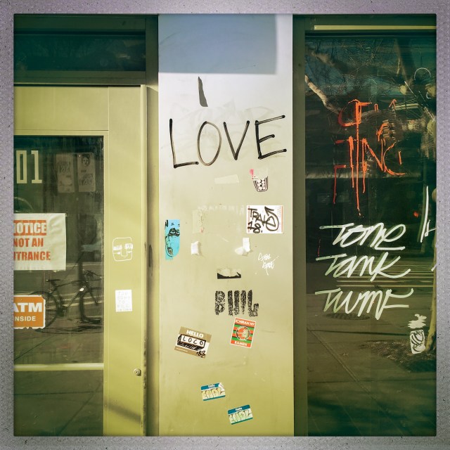 LOVE CITY. 301 Sixth Avenue. 12:36pm.