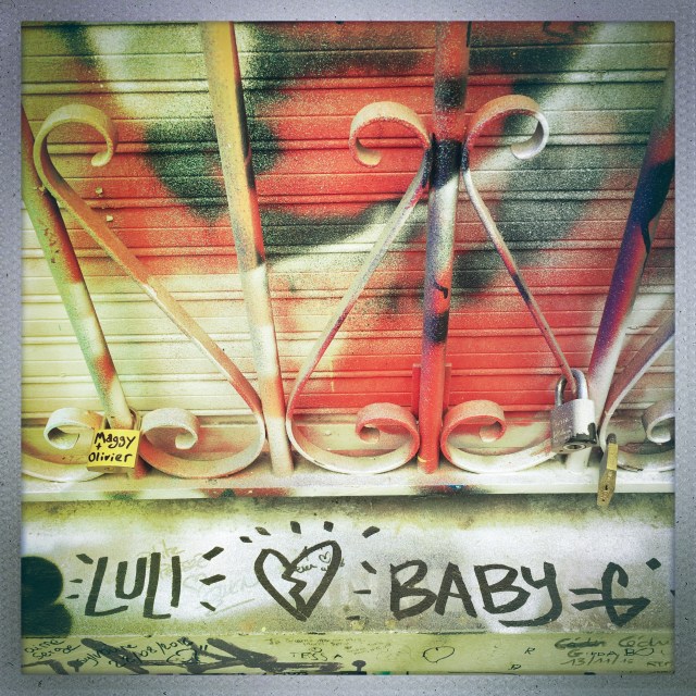 LOVE CITY. 4 Rue de Verneuil. 12:54pm.