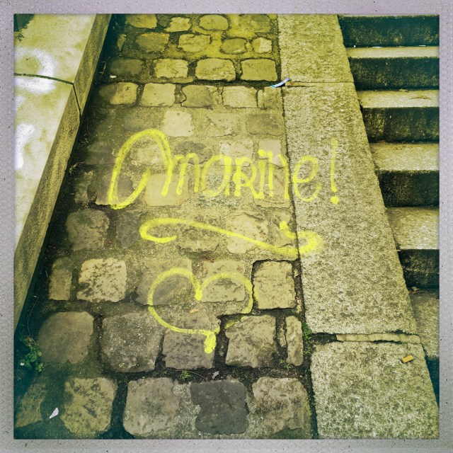 LOVE CITY. 4 Rue Maurice Utrillo. 2:00pm.