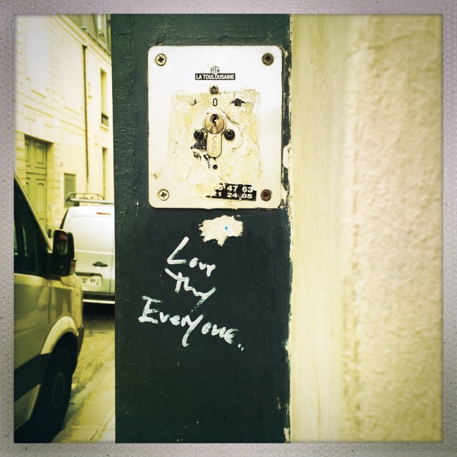 Love City. 2 Rue Villehardouin. 2:16pm.