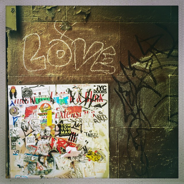 LOVE CITY. 149 West 14th Street. 1:43pm.