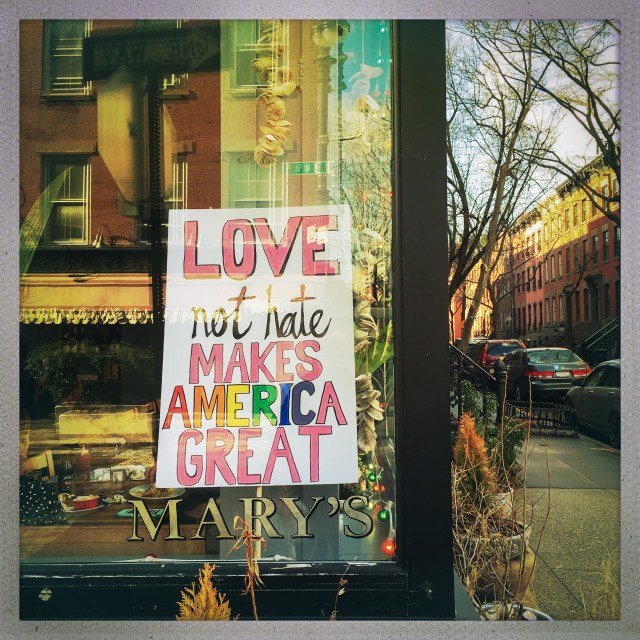 LOVE CITY. 64 Charles Street. 12:23pm.