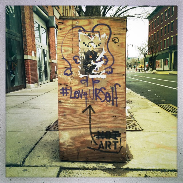 LOVE CITY. 548 West 22nd Street. 8:48am.