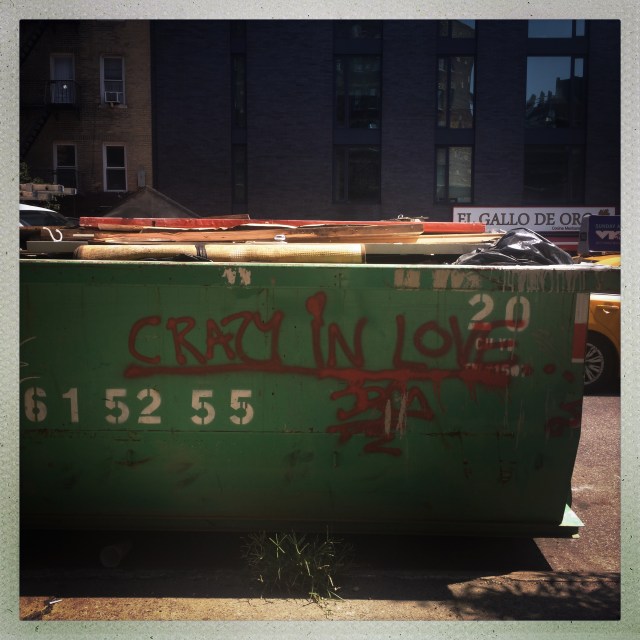 LOVE CITY. 9 Seventh Avenue South. 1:27pm.