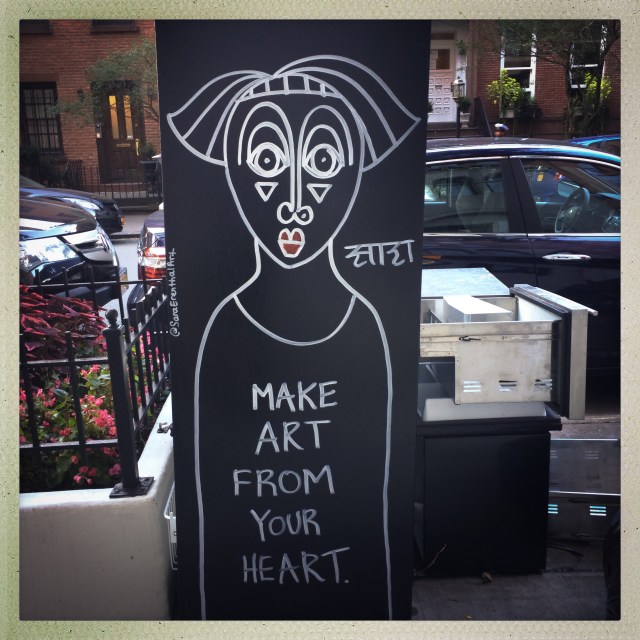 LOVE CITY. West 24th Street. 5:07pm.