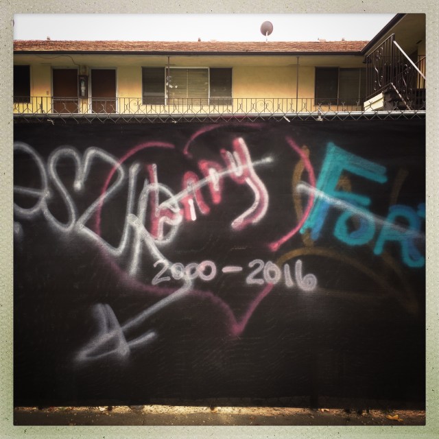 LOVE CITY. Yucca Street. 4:57pm.