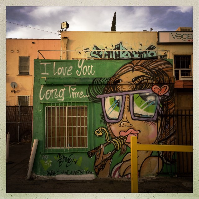 LOVE CITY. Wilcox Avenue. 5:15pm.