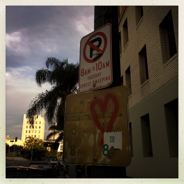 LOVE CITY. Yucca Avenue. 5:21pm.