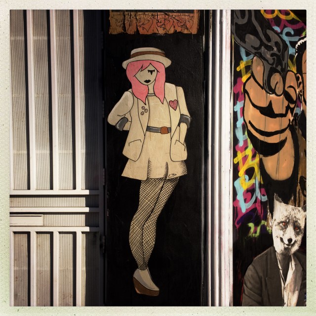 LOVE CITY. N. Curson Avenue. 3:19pm.