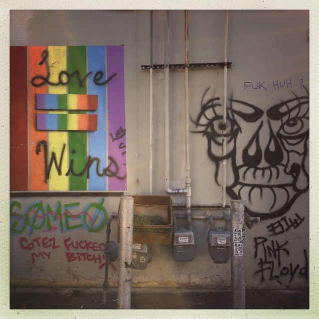 LOVE CITY. 7261 Melrose Avenue. 4:18pm.