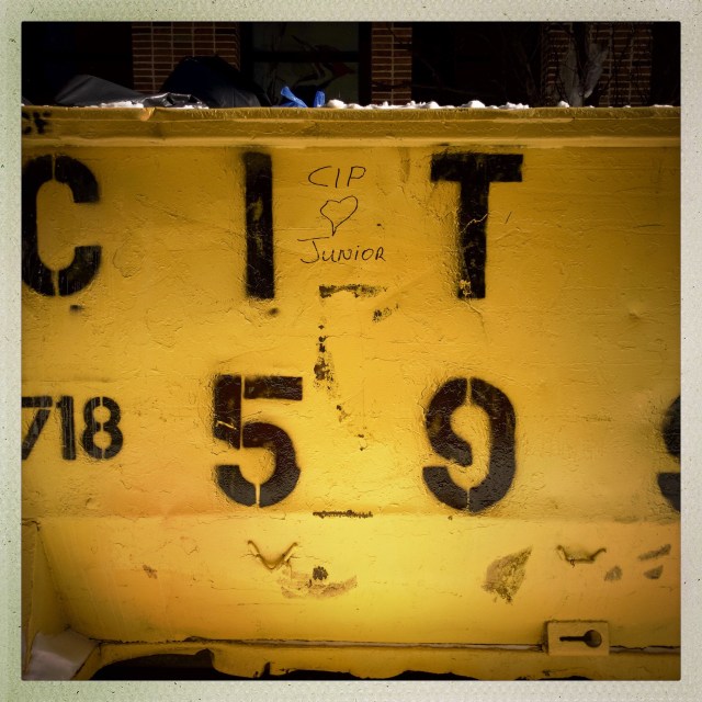 LOVE CITY. Greenwich Street. 12:49pm.