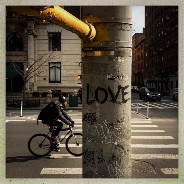 LOVE CITY. 54 Fifth Avenue. 1:26pm.