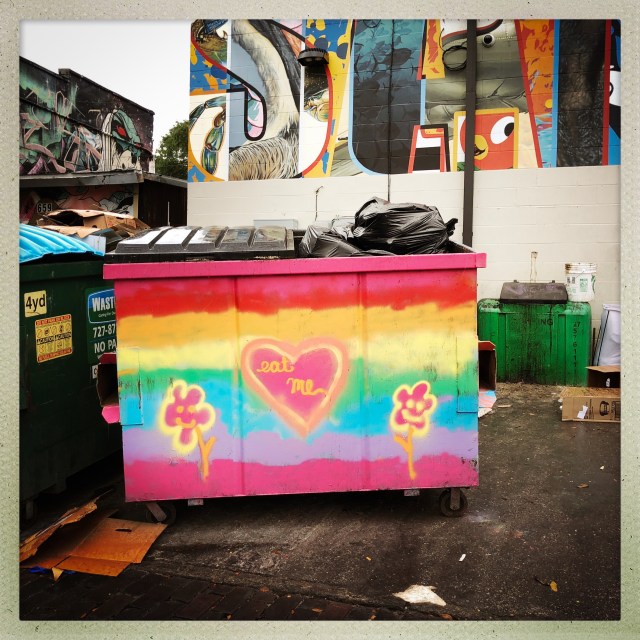 LOVE CITY. 600 1st Ave N. 2:17pm.