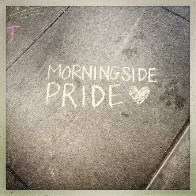 LOVE CITY. 1047-1089 Amsterdam Avenue. 12:45pm. Mount Sinai Morningside.