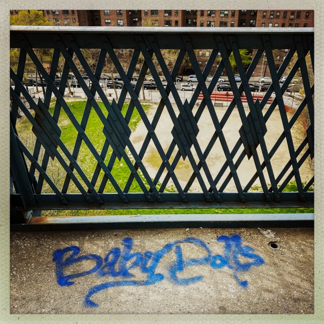 LOVE CITY.  Manhattan Bridge. 1:41pm.