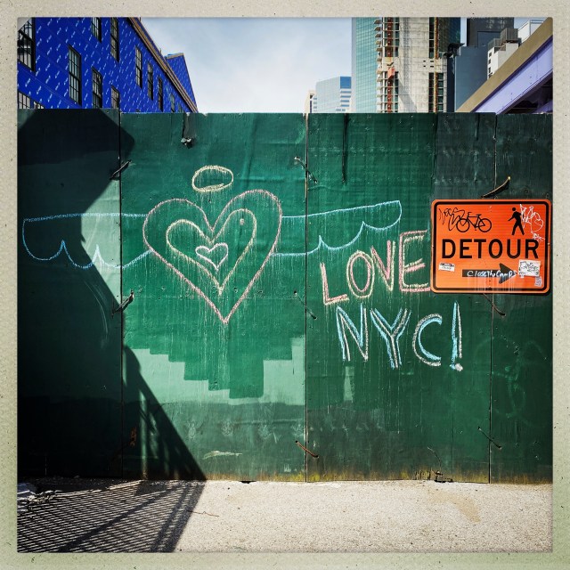 LOVE CITY. South Street. 10:32am.